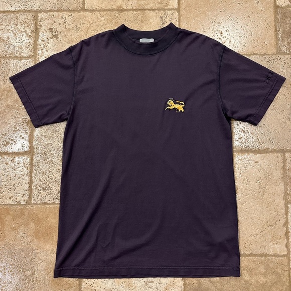 Dior x Peter Doig Mauve Lion Embroidery Purple T-Shirt - Picture 3 of 14
